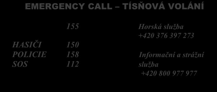 cz INFORMAČNÍ STŘEDISKO A STŘEDISKO ENVIRONMENTÁLNÍ VÝCHOVY KAŠPERSKÉ HORY Sušická 399 341 92 Kašperské Hory Tel.: 376 582 734 E-mail: iskhory@npsumava.