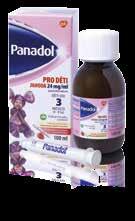 Léčivý přípravek s účinnou látkou paracetamol k vnitřnímu užití.