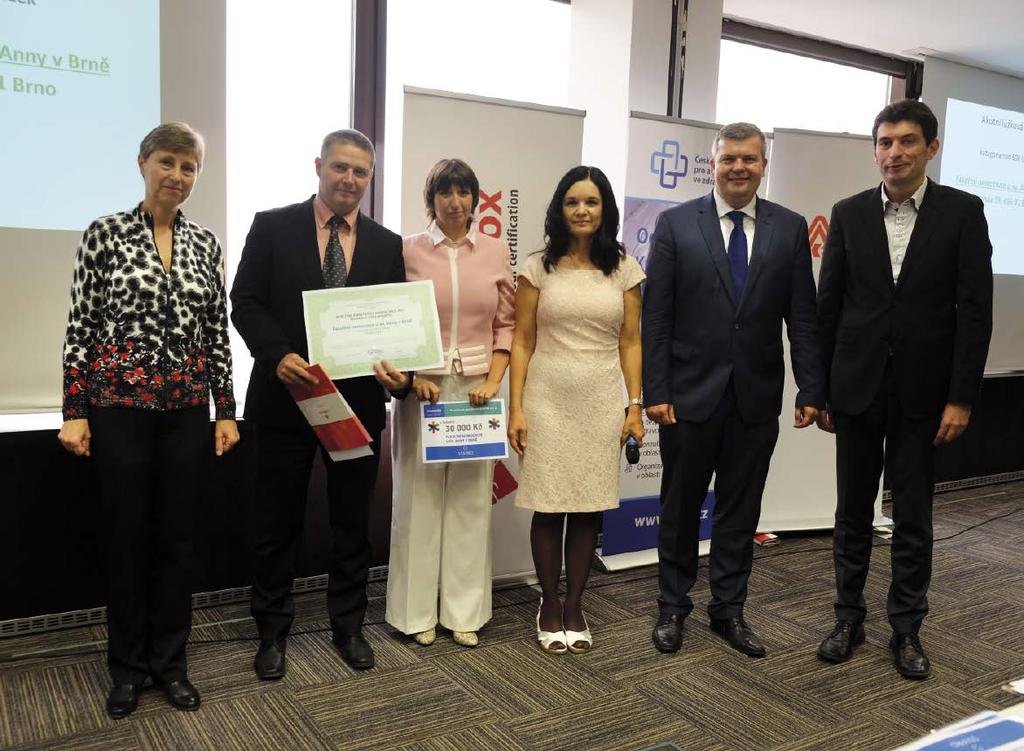společenské akce Kvalitní a bezpečná nemocnice 2017 V rámci konference Kvalita zdravotní péče a akreditace byla 19. 9.