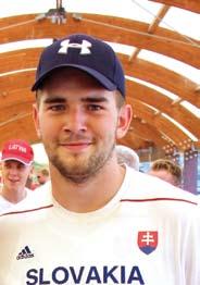 SLOVENSKÁ VÝPRAVA NA XVII. JUNIORSKÝCH MS V TAMPERE Adrián Baran ŠPORTOVCI JUNIORI (1): Adrián Baran (MŠK Vranov n/t.