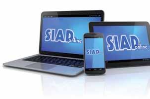 Internetový rezervační portál The SIAD world with a click Pomocí internetového portálu SIAD mohou zákazníci snadno a rychle přistupovat k informacím a službám: žádosti o dodávky; přístroje;