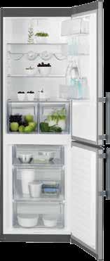 déle čerstvé 171 Lednice Beko CS 270 M21W - automatické odmrazování chladničky - možnost změny otevírání dveří - LED osvětlení - chladnička 175 l / mraznička