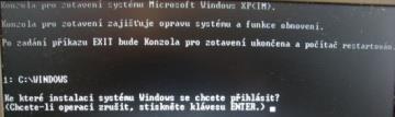 Pokud máte nainstalováno více operačních systémů, musíte vybrat právě ta poškozená Windows.