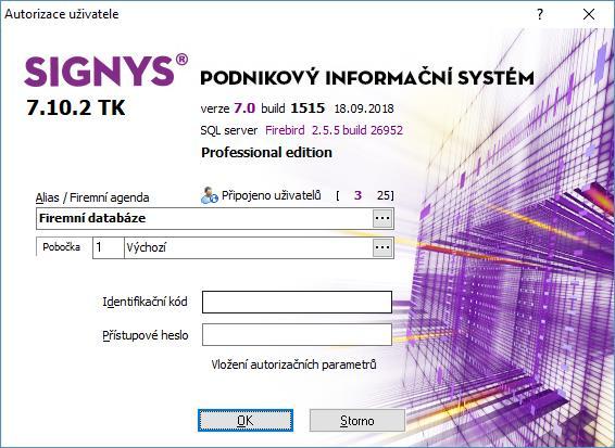 PRÁCE SE SYSTÉMEM Ovládání systému je jednoduché a jsou zachovány všechny funkce běžné pro aplikaci ve Windows. Ovládání může být jak klávesnicí, tak myší.