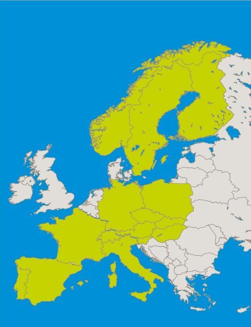 REGION CONTINENTAL EUROPE Jednotlivé koncernové firmy Region Region: Continental Europe Europe Bilfinger Maintenance GmbH Bilfinger Arnholdt GmbH Bilfinger OKI Isoliertechnik GmbH Bilfinger Chemserv