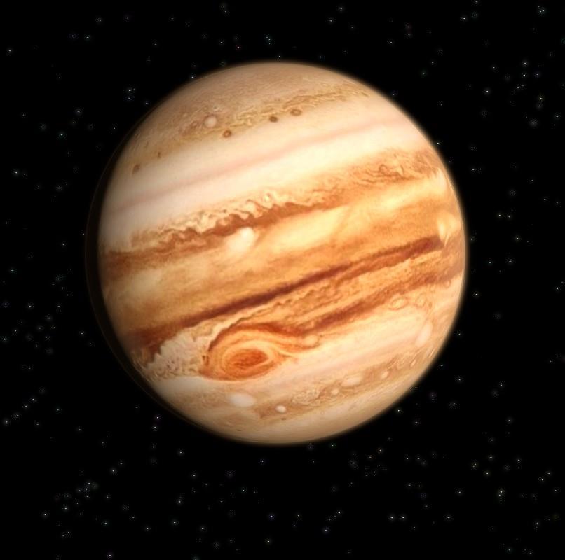 JUPITER Největší planeta sluneční soustavy má vlastnosti spíš jako hvězda a její magnetické pole nekompromisně přitahuje z vesmíru vše, co se jen mihne kolem.