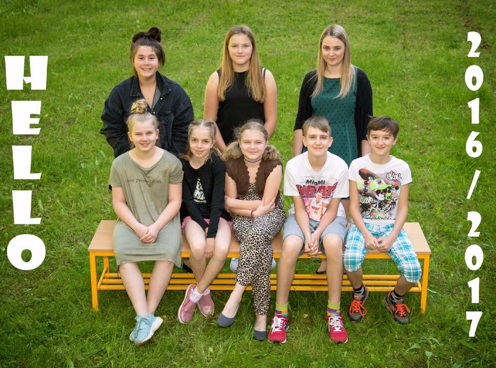 6. třída třídní učitelka: Mgr.