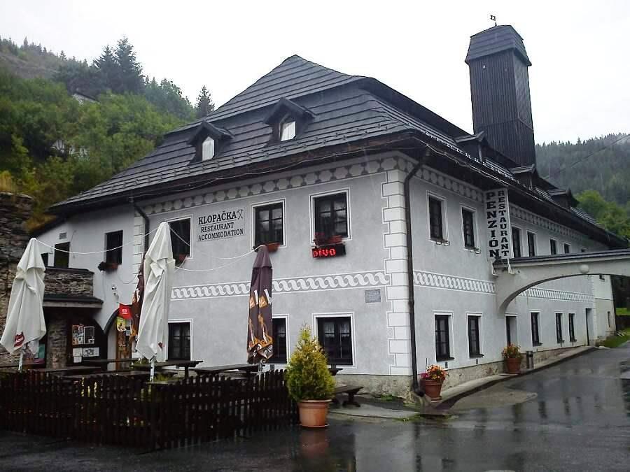 Špania dolina - Klopačka Budova bývalej Klopačky, kde
