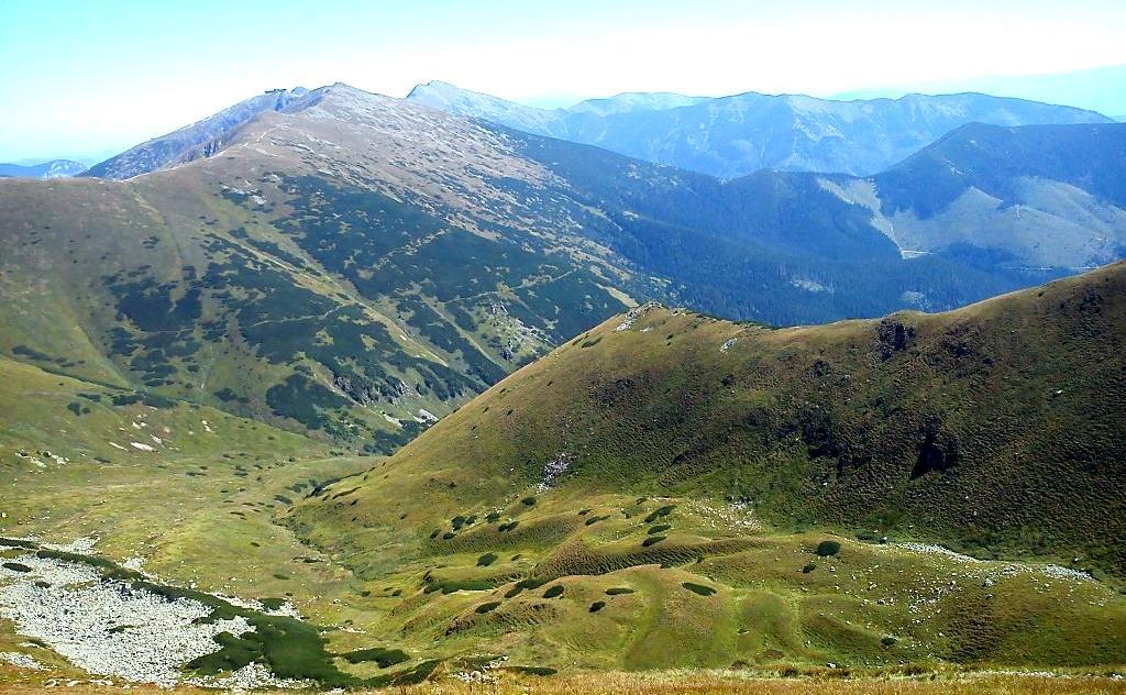 Chopok Pohľad z Kotlísk