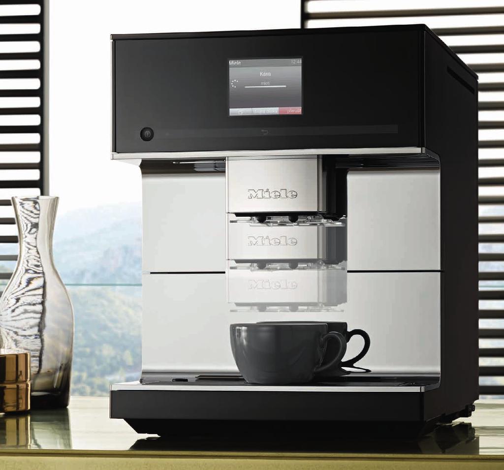 Exkluzivně u Miele CupSensor* Ideální vzdálenost: CupSensor rozpozná