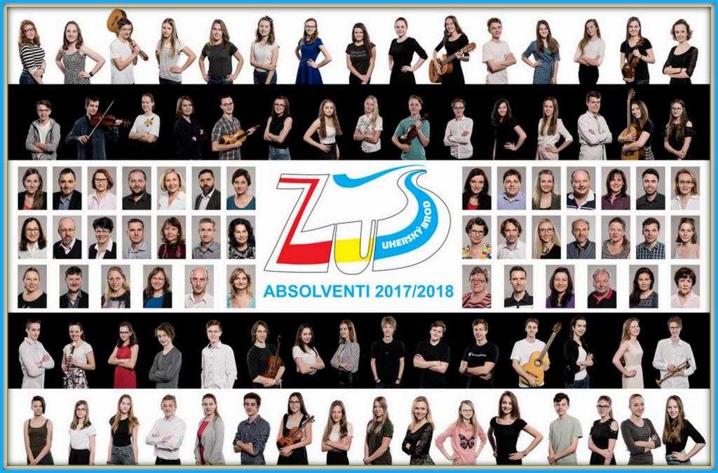 Od roku 2001 pokračujeme v tradici školy a fotografické tablo všech absolventů i s jejich učiteli zveřejňujeme - letos ve formě banneru na plotě školy. 5.3.