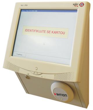 Objednávací terminály iterm AFL 125 khz Mifare Terminál je urèený pro objednací a prezenèní místo ve stravovacích aplikacích.
