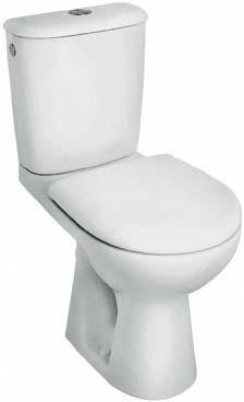 Nova Pro Pico Umývátko, pravoúhlé s otvorem pro baterii vlevo, s přepadem 45 x 25 cm 25 330 80 670 575 Klozet kombinační, 3/6 l odpad vodorovný, s