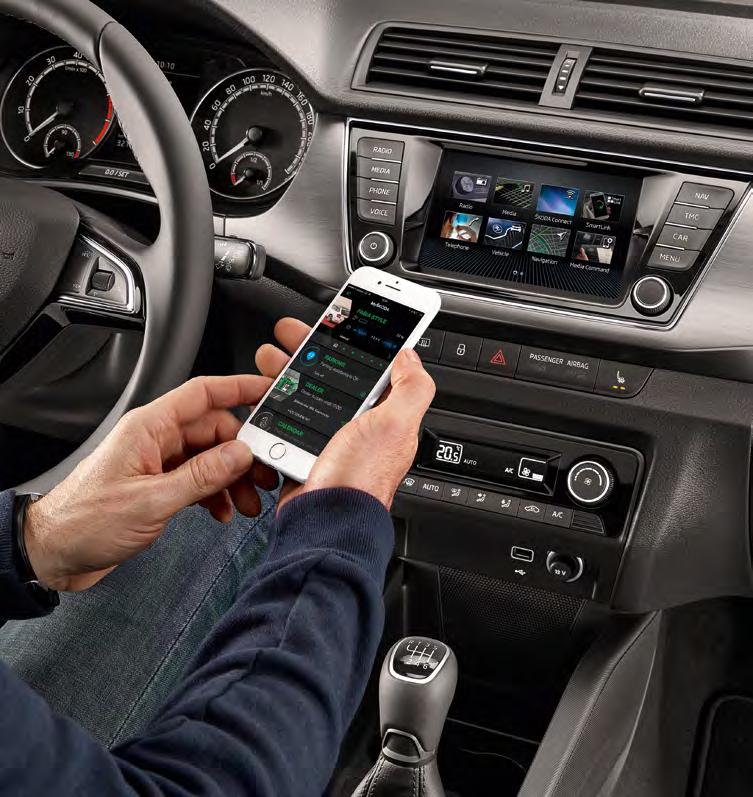 APLIKÁCIA MyŠKODA Zoznámte sa s Paulom, interaktívnym asistentom aplikácie MyŠKODA (pre operačné systémy Android a ios), ktorý vám môže