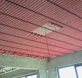 STROPNÉ SÁLAVÉ SYSTÉMY REHAU INOVATÍVNE TECHNOLÓGIE PRE VÁŠ KOMFORT Stropná plocha v mokrom vyhotovení Rúrky RAUTHERM S 10,1 x 1 mm sú upevnené do húževnatých fixačných líšt a