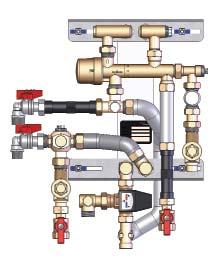 Bytové stanice LOGOstandard 01 Pro jednotky s tepelnou ztrátou do 3 kw při T20 K. Bytová stanice LOGOstandard Typ Obj. číslo Kč/ks LOGOstandard 44 kw LG 02302.000007.