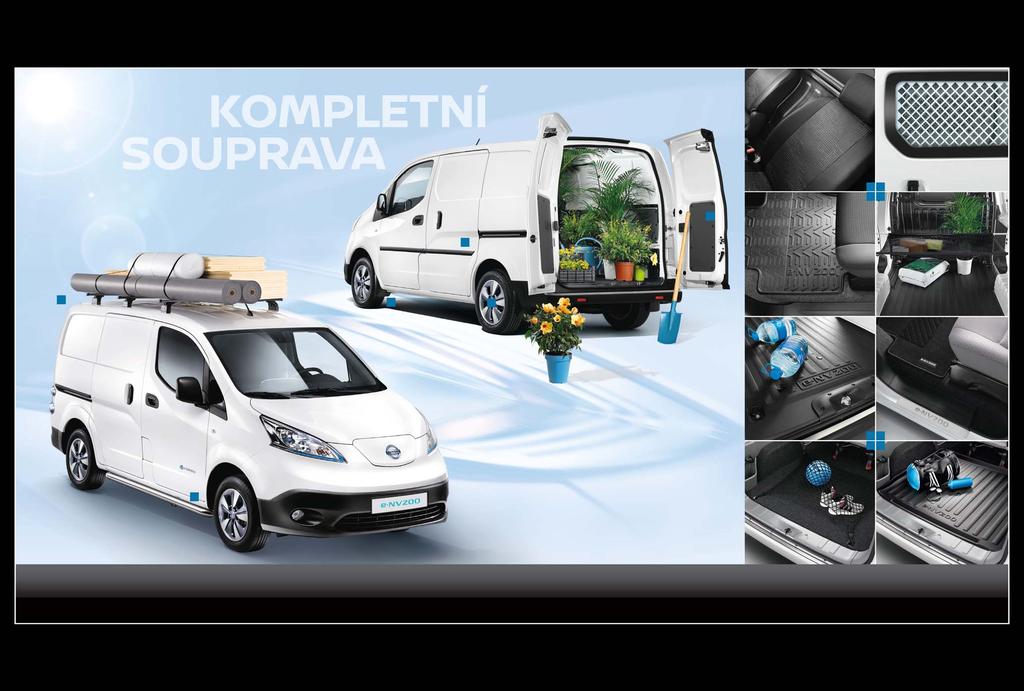ORIGINÁLNÍHO PŘÍSLUŠENSTVÍ NISSAN DOPLŇTE e-nv200 ORIGINÁLNÍM PŘÍSLUŠENSTVÍM.