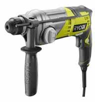 Vrtání Vrtání RPD11-K 11W příklepová vrtačka RSDS68-K 68W rotační (pneumatická) příklepová vrtačka 68W SDS+ Variabilní elektronika rychlosti, pravý/levý chod Kompaktní a lehká konstrukce pro komfort