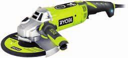 Broušení Broušení RAG8-125G Úhlová bruska 8W 125 mm RAG11-125SF Úhlová bruska 11W 125 mm Výkonný motor 8 W s převodovkou s vysokým krouticím momentem Nejvyšší otáčky broušení ve své třídě 12 ot/min