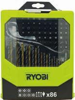 2 Philips (PH1 PH2). 2 Pozidrive (PZ1 PZ2). 3 Torx (TX1 TX2), 1 6mm magnetický držák bitů.