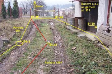 údajů katastru o jejich geometrickém a polohovém určení.