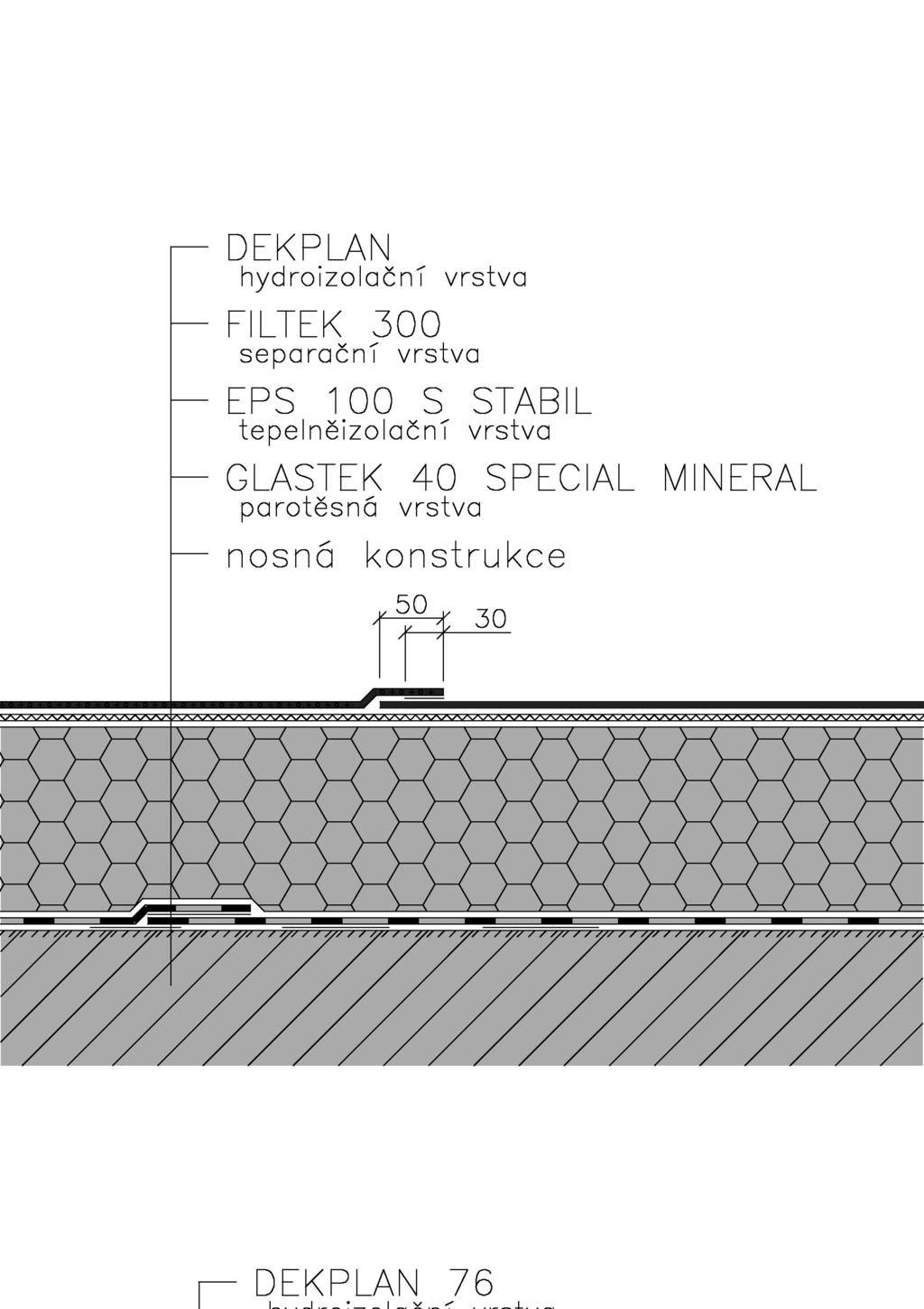 4 Řešení typických detailů Detail 1.