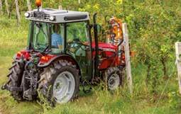 Časové plány jsou rovněž pevné, takže tyto traktory musí být efektivní a produktivní. Řada MF 3700 byla speciálně vyvinuta pro tyto potřeby.