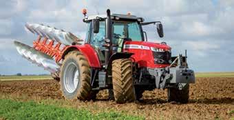 27 OD MASSEY FERGUSON Zadní závěs pro každou práci Zadní závěs s možností volby přípojného čepu, závěsu pro jednonápravový