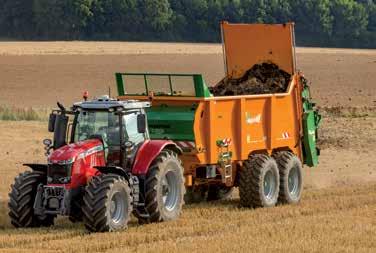 09 OD MASSEY FERGUSON + 25 k (18 kw) VÝKON KŘIVKY VÝKONU MF 7700 S EPM MAXIMÁLNÍ VÝKON EPM dostupný v plném rozsahu (ne jen pro P Max) Konstantní výkon mezi otáčkami pro maximální výkon a otáčkami