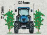 1 061 mm Minimální šířka: 1