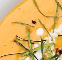Thajská kořeněná polévka z máslové dýně Rychlá polévka s tortillou / Vaření 15 minut