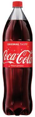 l = 6,60 Kč9 90 Coca Cola 1,75 l 1 l =