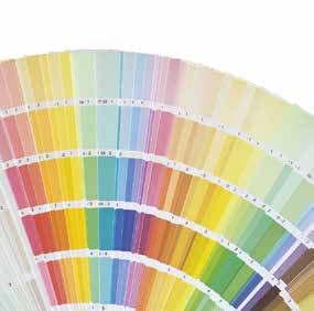 Při jejich výrobě využívá speciálně vyvinuté barevné pigmenty,