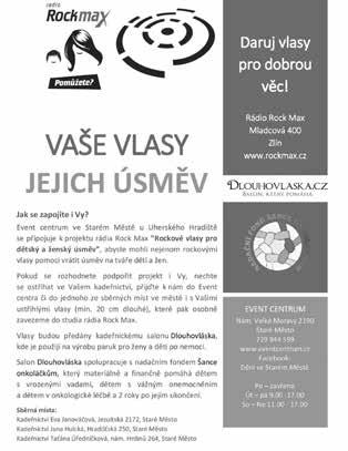 STAROMĚSTSKÉ NOVINY 3.3 ve funkci ředitelky Mateřské školy, Rastislavova 1800, Staré Město, okres Uherské Hradiště, příspěvková organizace paní Mgr.