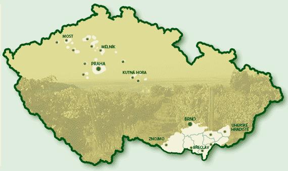 Pěstování vinné révy je podmíněno vhodnými klimatickými a geologickými podmínkami.