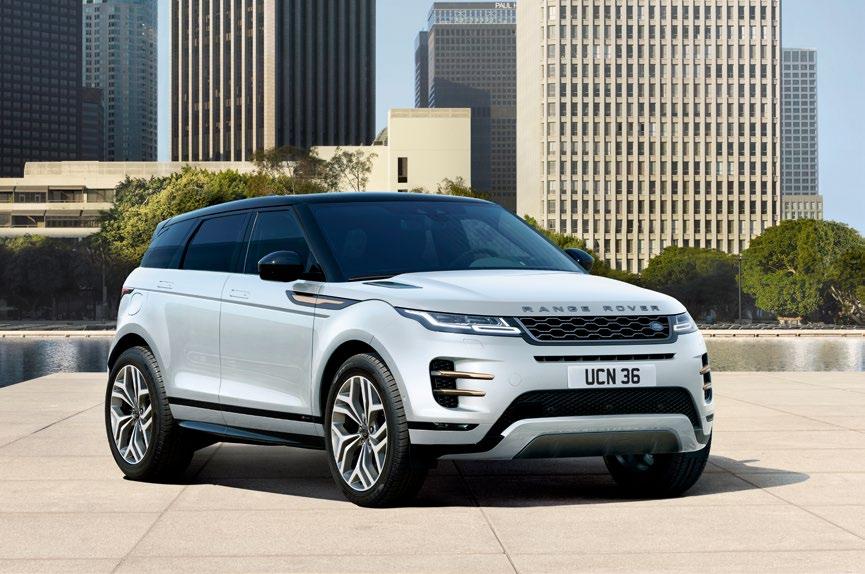 1 YBERTE SI MODEL Range Rover Evoque First Edition to je mimořádně promyšlený a rafinovaný vůz.