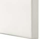 800, M RSTA Barva: bílá Materiály: dřevovláknitá deska s melaminovou fólií Hladký lesklý povrch a vestavěné úchytky dvířek MÄRSTA vytváří