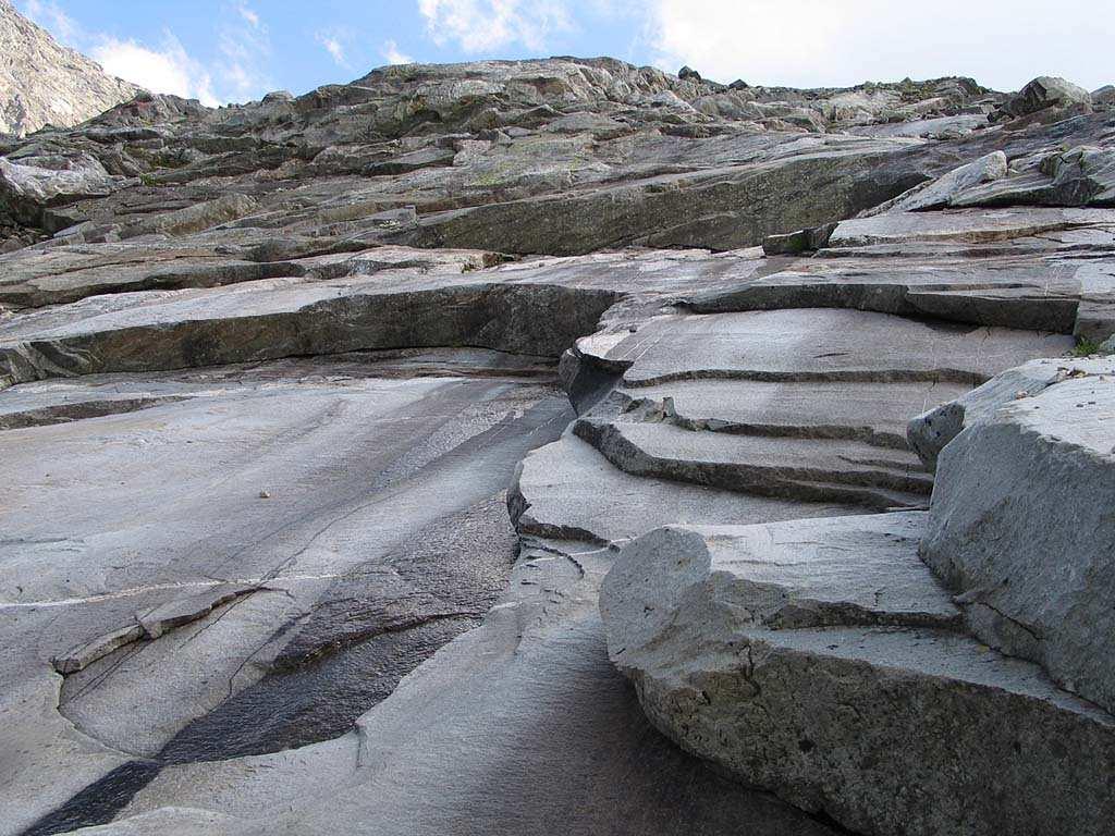 creep : Nemčok, Pašek & Rybář (1972) sliding : flow : fall 1) LOOSENING OF THE ROCKS IN THE VALLEY