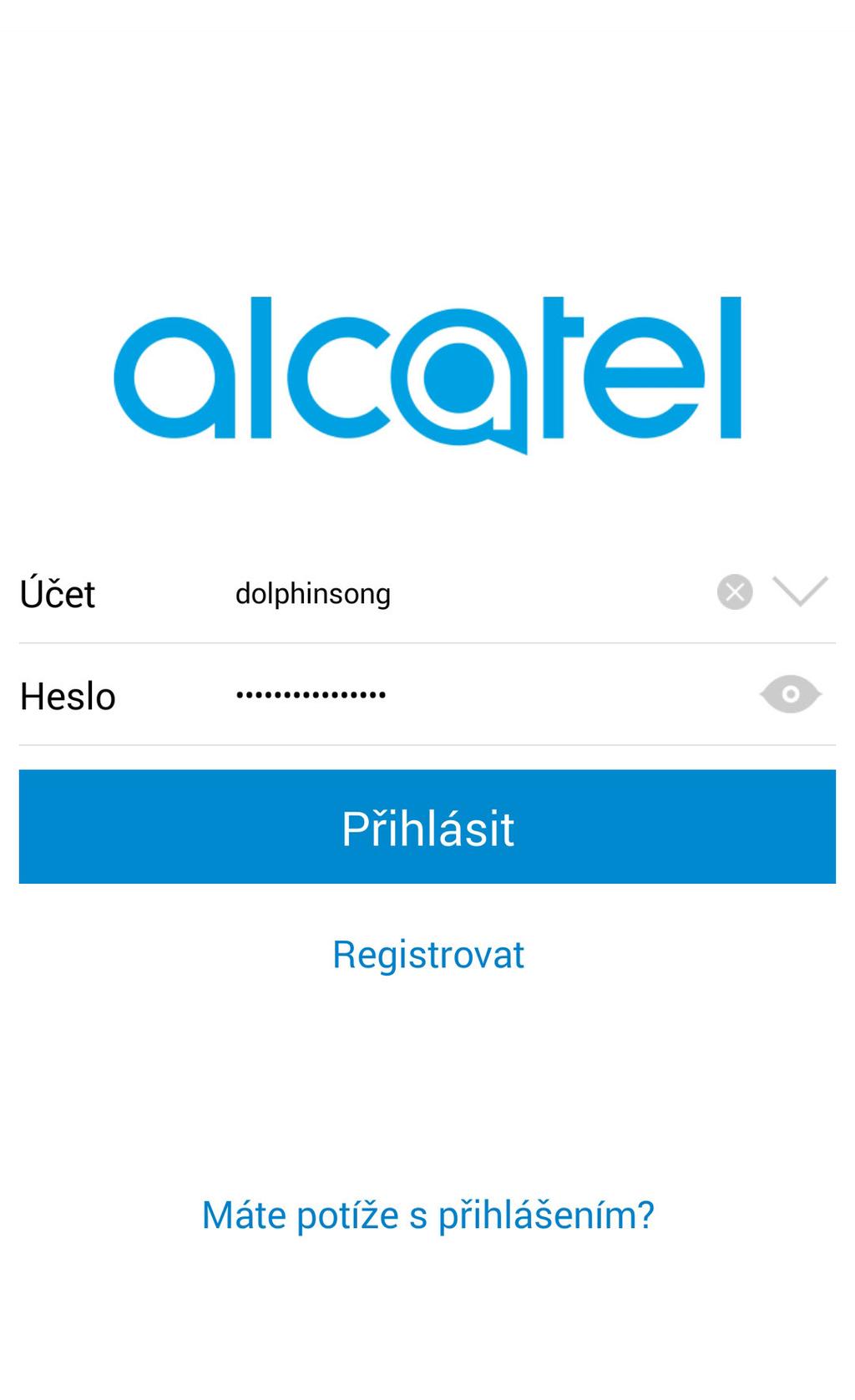 Přihlášení k účtu Zadejte uživatelské jméno a heslo a přihlaste se.