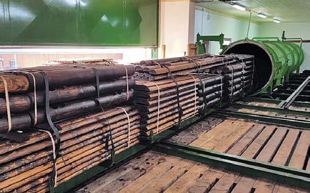 24 Vakuotlaková impregnace Klademe velký důraz na důsledné a velice kvalitní impregnování našich produktů.