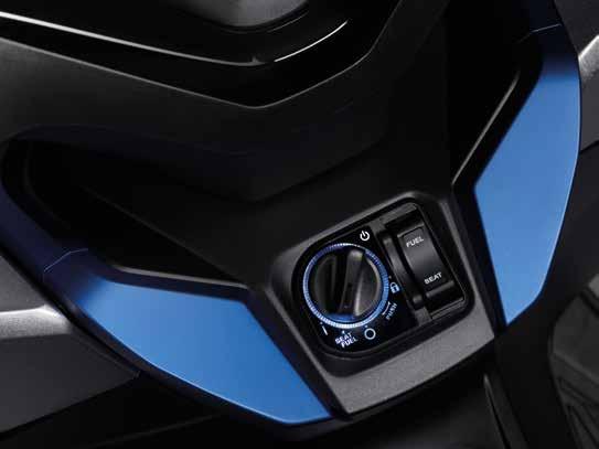 brzdový systém Honda ABS zajistí extra jistotu.