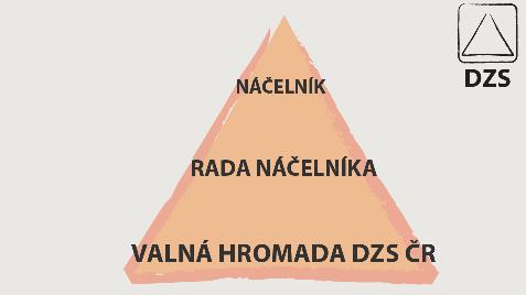 Dobrovolná záchranná služba České republiky Obrázek 1: Základní organizační schéma Dobrovolné záchranné služby České republiky.