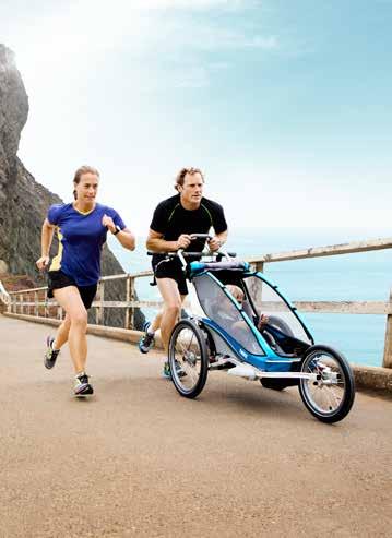 Multifunkční sportovní vozíky Thule Chariot CX Thule Chariot CX je špičkový dětský vozík pro ty, kteří žádají nejen komfort, ale i styl a nejmodernější technologie Thule
