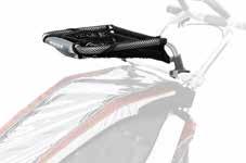 Multifunkční sportovní vozíky Závěsné lůžko Thule Infant Sling 20101000 - Čalouněné závěsné lůžko zajišťující boční oporu a maximální stabilitu