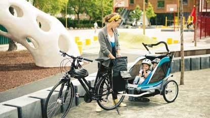 Multifunkční sportovní vozíky Thule Chariot Chinook Thule Chariot Chinook je ideální městský průzkumník Thule Chariot