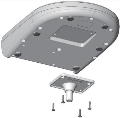 Připevnění na stojan Jestliže používáte HandSonic se stojanem, použijte stojan na pad (PDS-10; nutno dokoupit).