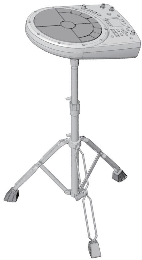 Pomocí šroubů na spodní straně, HandSonic připevněte pomocí montážní platformy PDS-10.
