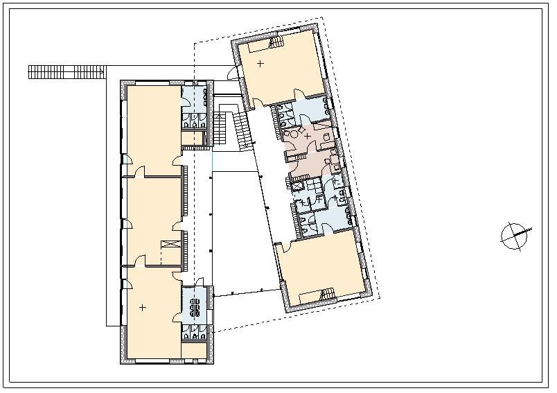 MŠ, Dohna, Sasko, 2004 architekti Reiter, Rentzch, Dresden celkem 140 dětí, 8