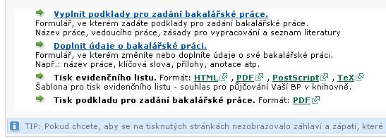 V okně, které se následovně otevře,
