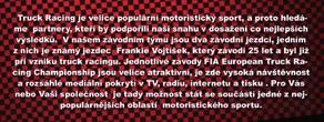 FIA EUROPEAN TRUCK RACING CHAMPIONSHIP 2018 Nabídka reklamní spolupráce automobilové